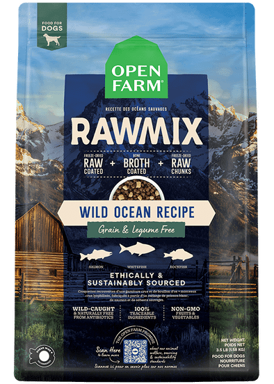 Open Farm Grain-Free RawMix Wild Ocean Recipe Dog Food