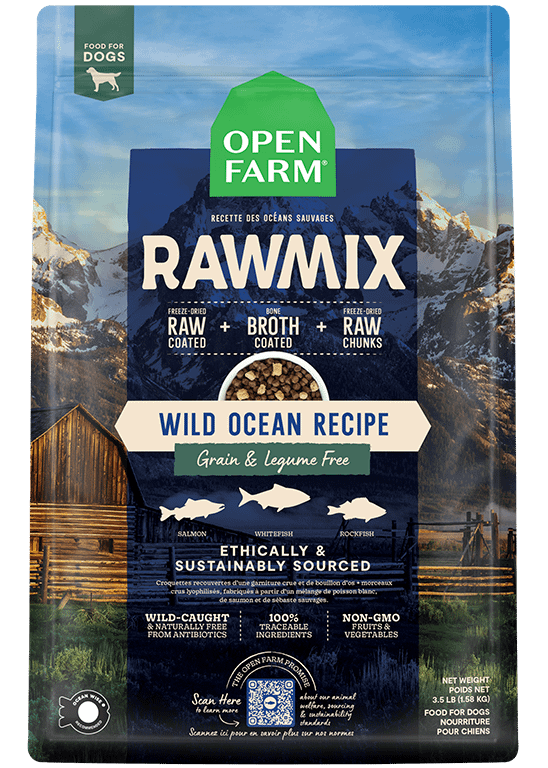 Open Farm Grain-Free RawMix Wild Ocean Recipe Dog Food