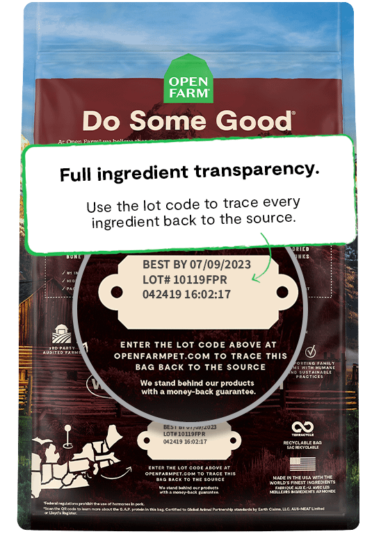 Open Farm Grain-Free RawMix Front Range Recipe Dog Food