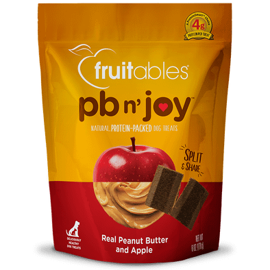Fruitables pb n' joy Real Peanut Butter and Apple Dog Treats