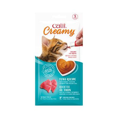 Catit Creamy Tuna Grain-Free Lickable Cat Treats