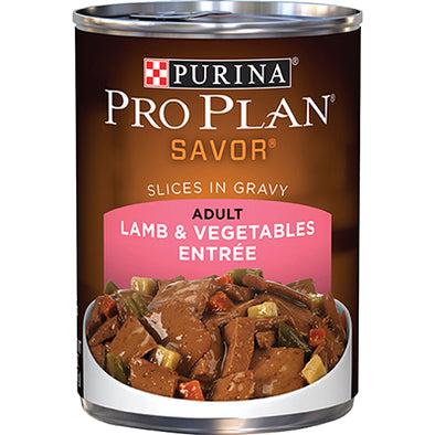 Purina Pro Plan Adult Lamb & Vegetable Entrée Canned Dog Food