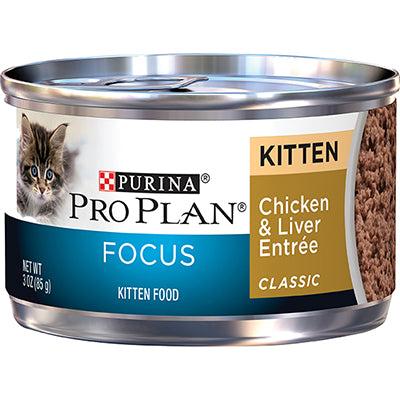 Purina Pro Plan Kitten Chicken & Liver Entrée