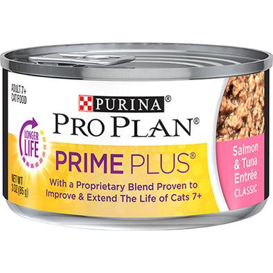 Purina Pro Plan Adult 7+ Salmon & Tuna Entrée Classic Canned Cat Food