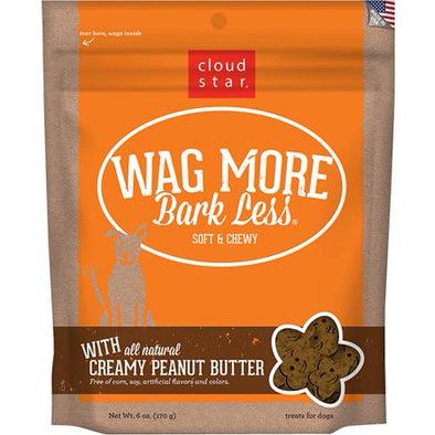 Cloud Star Wag More Bark Less Soft & Chewy Creamy Peanut Butter Treats