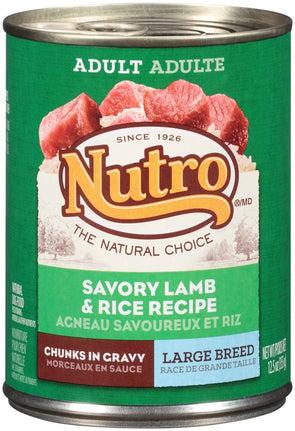 Nutro Large Breed Savory Lamb & Rice Recipe in Gravy Canned Dog Food