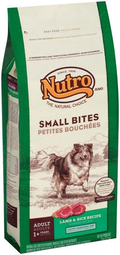 Nutro Small Bites Adult Pasture-Fed Lamb & Rice Recipe for Dogs