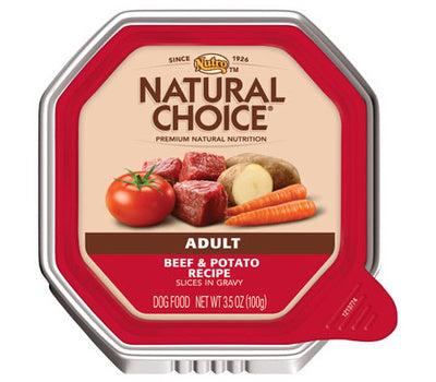 Nutro Adult Simmered Beef & Potato Recipe in Gravy Wet Dog Food