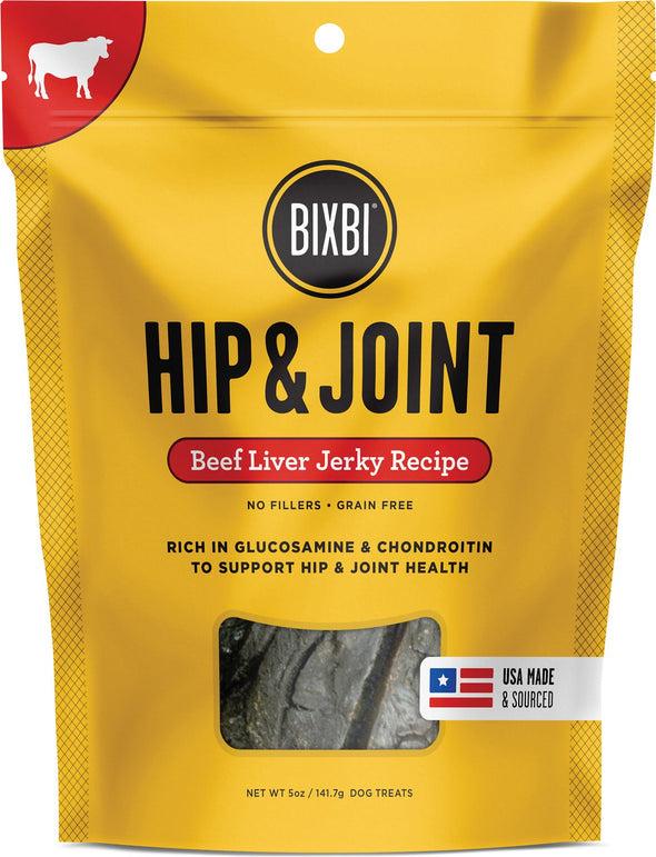 Bixbi Hip & Joint Beef Liver Jerky Recipe Dog Treats