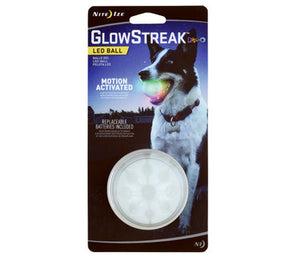 NIte Ize GlowStreak LED Ball Dog Toy