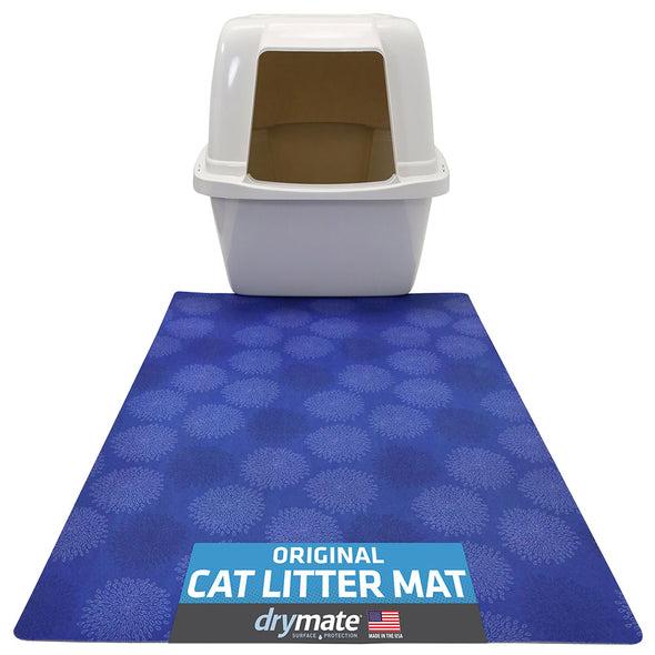 Drymate Good Medicine Blue Litter Mat for Cats