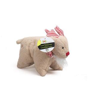 HuggleHounds Squooshie Reindeer Toy for Dogs
