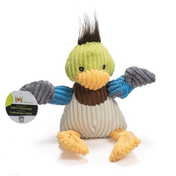 HuggleHounds Duck Knottie Toy for Dogs
