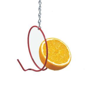 Droll Yankees Fruit Feeder - Orange