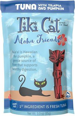 Tiki Cat Aloha Friends - Tuna With Tilapia & Pumpkin