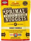 Primal Freeze Dried Nuggets Grain Free Rabbit Formula Dog Food