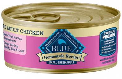 Blue Buffalo Homestyle Recipe Small Breed Chicken Dinner with Garden Vegetables & Brown Rice Canned Dog Food