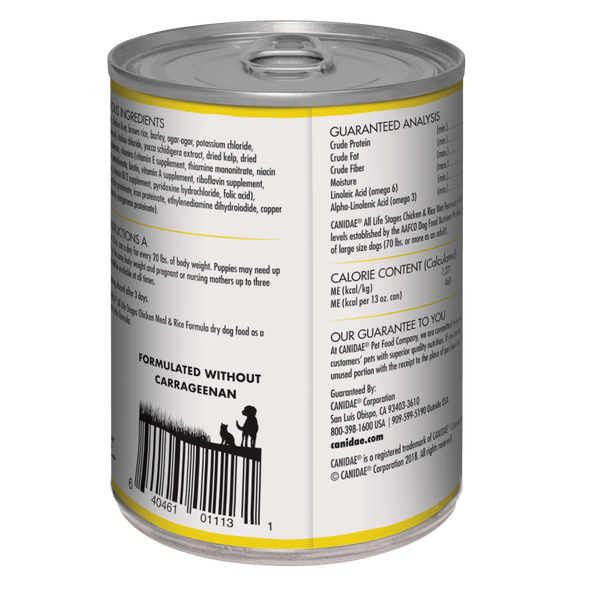 Canidae All Life Stages Chicken and Rice Canned Dog Food