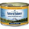 Natural Balance L.I.D. Limited Ingredient Diets Duck and Potato Canned Dog Food