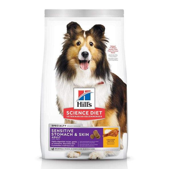 Hill's Science Diet Adult Sensitive Stomach & Skin Chicken Recipe Dry Dog Food