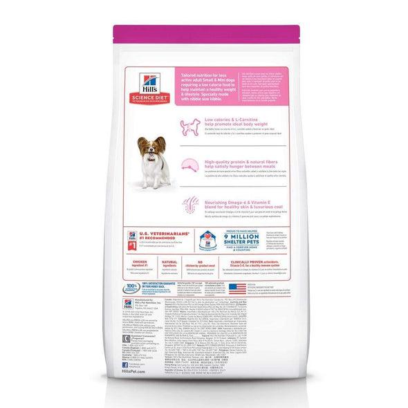 Hill's Science Diet Small Paws Adult Light Chicken Meal & Barley Recipe Dry Dog Food