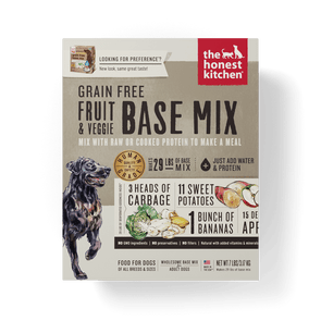 The Honest Kitchen Grain Free Fruit & Veggie Recipe Dog Food Base Mix