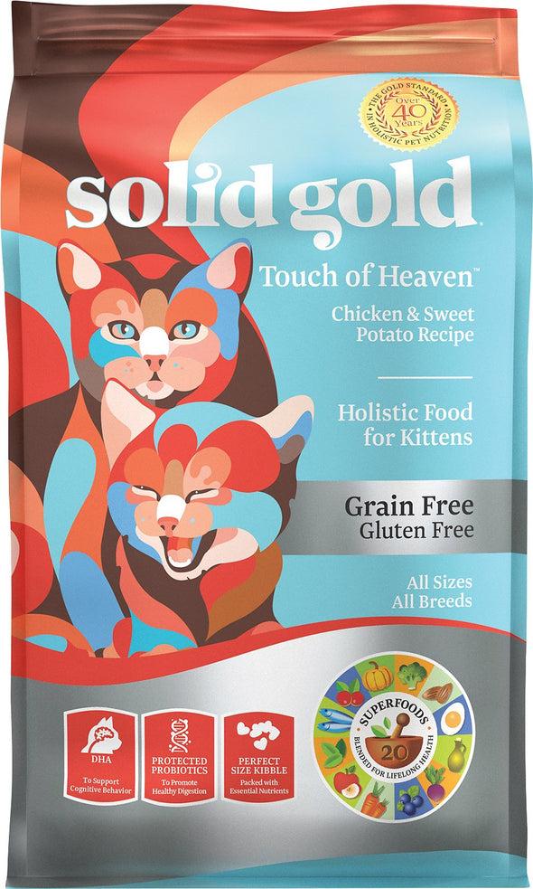 Solid Gold Touch Of Heaven Kitten Grain Free Chicken & Sweet Potato Recipe Dry Cat Food