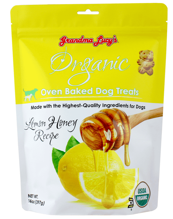 Grandma Lucy's Organic Lemon Honey Oven Baked Dog Treats