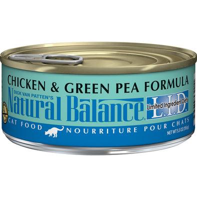 Natural Balance L.I.D. Limited Ingredient Diets Chicken & Green Pea Canned Cat Food