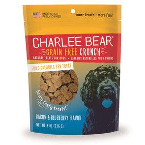 Charlee Bear Bear Crunch Grain Free Bacon & Blueberry Treats