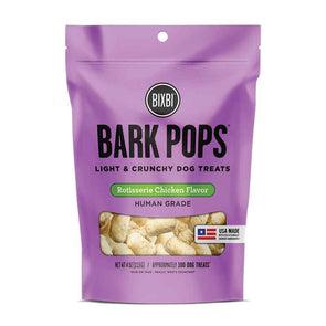 Bixbi Bark Pops Rotisserie Chicken Light and Crunchy Dog Treats