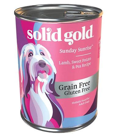 Solid Gold Sunday Sunrise Grain Free Lamb Sweet Potato & Pea Recipe Canned Dog Food
