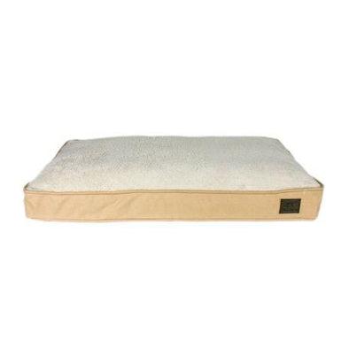 Tall Tails Khaki Cushion Bed for Dogs