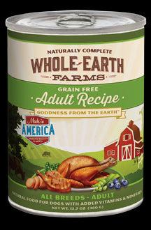 Whole Earth Farms Grain Free Adult Recipe Canned Dog Food