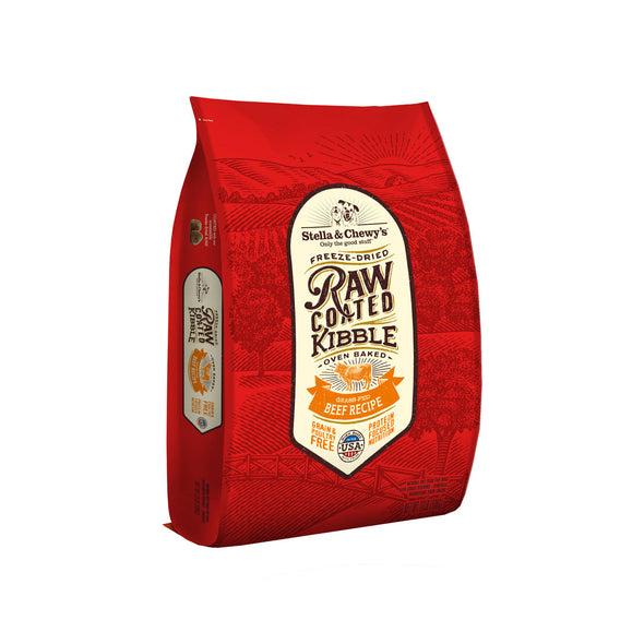 Stella & Chewy's Raw Coated Kibble Grass Fed Beef Recipe Dry Dog Food