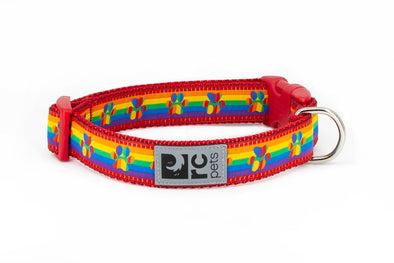 RC Pet Clip Collar - Rainbow Paws