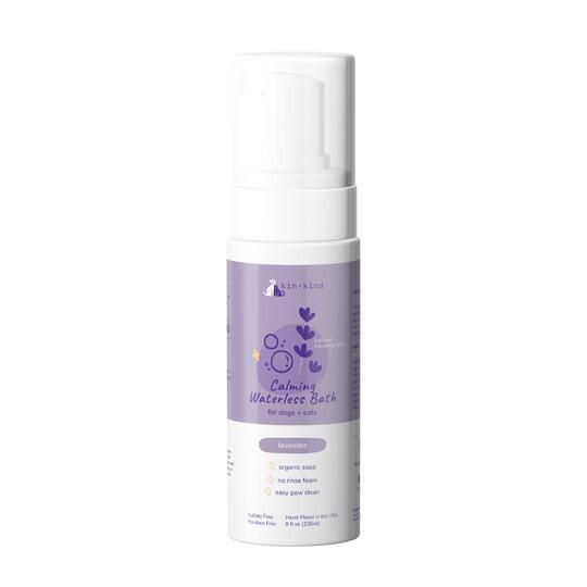 kin+kind Calming Lavender Waterless Bath for Dogs and Cats