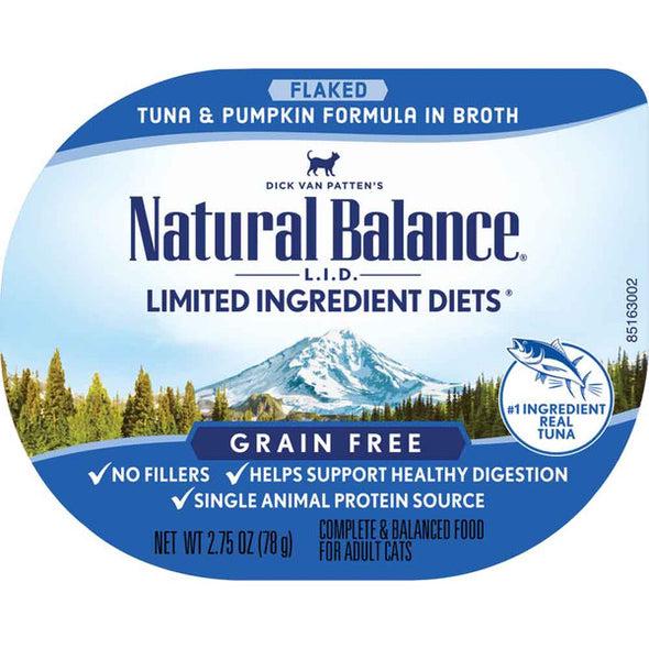Natural Balance Limited Ingredient Diet Grain Free Tuna & Pumpkin In Broth
