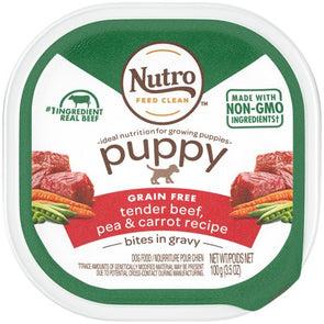 Nutro Puppy Tender Beef & Vegetable Recipe Bites in Gravy Wet Dog Food