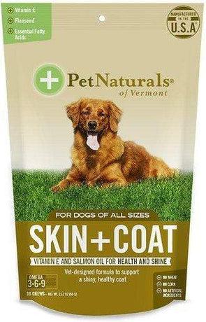 Pet Naturals of Vermont Skin and Coat Functional Chews for Dogs