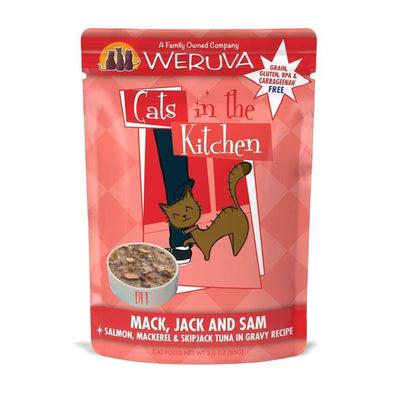 Weruva Cats In the Kitchen Mack Jack and Sam Cat Single Pouches Wet Cat Food