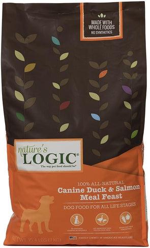 Nature's Logic Canine Duck and Salmon Meal Feast Dry Dog Food