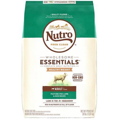 Nutro Adult Healthy Weight Pasture-Fed Lamb & Rice Recipe
