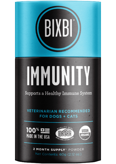Bixbi Organic Pet Superfood IMMUNITY Premium Supplement For Dogs and Cats