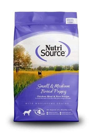 NutriSource Small & Medium Breed Puppy Chicken & Rice Dry Dog Food