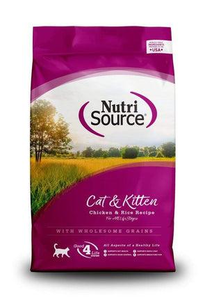NutriSource Cat & Kitten Chicken & Rice Dry Cat Food