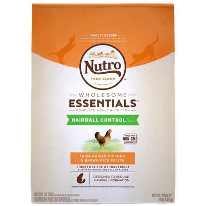 Nutro Adult Hairball Control Chicken & Brown Rice Recipe