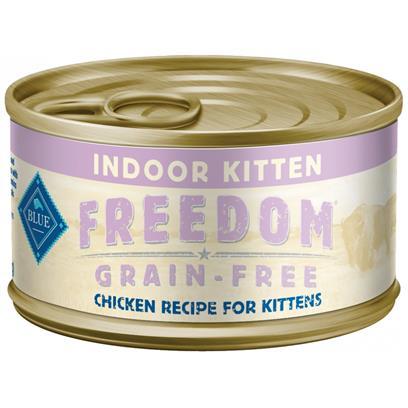 Blue Buffalo Freedom Grain Free Chicken Entree For Indoor Kittens