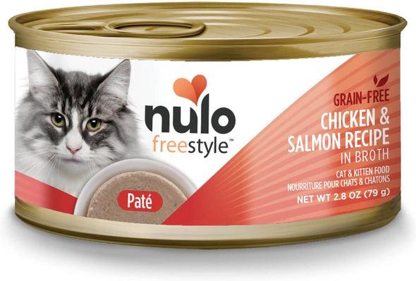 Nulo Freestyle Cat & Kitten Chicken & Salmon Pate Recipe Wet Cat Food