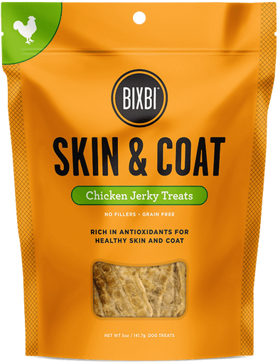 Bixbi Skin & Coat Chicken Breast Jerky Dog Treats